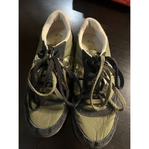 Size 9.5 - Saucony Jazz Original Brown/Camo/Green - Picture 6 of 8